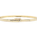 Women's Italy 14KT Yellow Gold 3.3mm Classic Omega Chain Bracelet 7" NIE - 9.6g