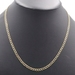 Estate 10KT Yellow Gold 4mm Wide Classic Curb Link Necklace 20.5" - 4.53 Grams