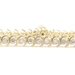 4.10 ctw Round Diamond 14KT Yellow Gold Women's Estate Tennis Bracelet 7.5" 14g