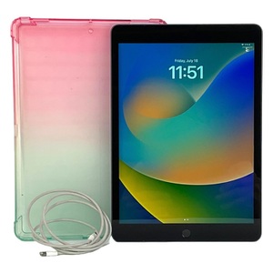 Apple iPad 9th Generation A2062 MK2K3LL/A 64GB Space Gray Tablet With Power Cord