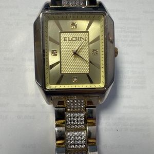 ELGIN FG9754ST / MENS GOLD WATCH