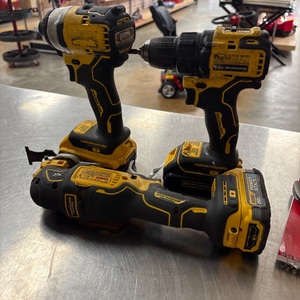 Dewalt DCF809 Drill/Impact/Oscillating Tool and Three Batteries - No Charger