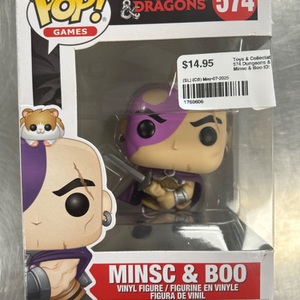 Dungeons & Dragons Minsc & Boo Pop Vinyl Toy