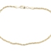 Classic High Shine 10KT Yellow Gold 2.1mm Rope Chain Bracelet 8" - 2.47 Grams