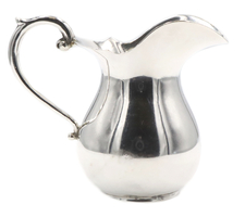 2 3/8" 800 Sterling German Made Holloware Individual Creamer Pitcher - 24 Grams