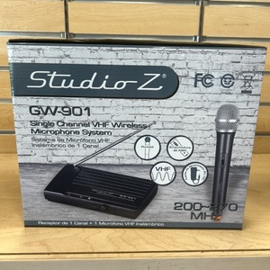 Studio-Z GW901 Zebra Wireless Microphone with Receiver