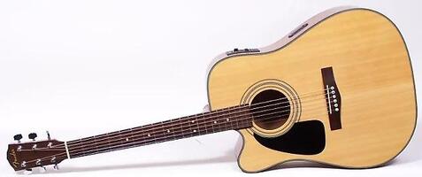 FENDER DG-10CE LH Acoustic Electric Guitar