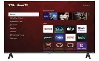 TCL 43 inch Roku smart Tv with remote 43S310R
