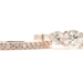 1.50 ctw Diamond Past Present Future 14Kt & 10KT Rose Gold Wedding Ring Set 