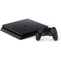 Sony Playstation 4 Slim Core with Starter Pack Bundle with controlle-(Jet Black)