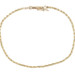 Estate Classic 14KT Yellow Gold 1.4mm Wide Rope Chain Bracelet 7" Long  - 1.89g