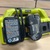 Ryobi P135 18V Lithium Ion Power Charger W/3 Batteries