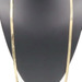 Opera-Length 14KT Yellow Gold 5.3mm Heavy Herringbone Chain Necklace 30" - 29.8g