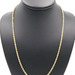 Heavy 10KT Yellow Gold 2.9mm High Shine Rope Chain Necklace 22" by OG - 16.4g