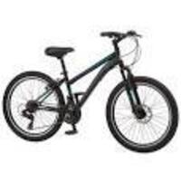 Schwinn 24-in. Sidewinder Unisex Mountain Bike, Black & LIME GREEN, 21 Speeds