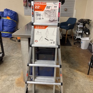 Little Giant 22ft fold up ladder 