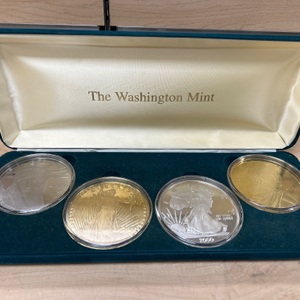2000 The Washington Mint 4- 4 OZ Coin Set