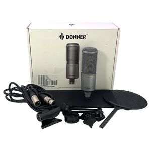 DONNER DC20 Condenser Microphone With Accessories For Vocal, Instruments & Music