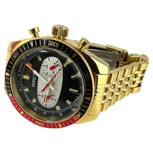 INVICTA Model 40527Speedway Men 43mm Men's Gold Tone Quartz Watch