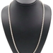 Classic Sterling Silver (925) 3.9mm Italy Rope Chain Necklace 24.5" JC - 28.99g
