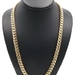 High Shine 10KT Yellow Gold 9.6mm Wide Hollow Cuban Chain Necklace 24" - 52.27g