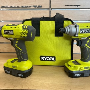 Ryobi 18V Lithium Ion Drill/Impact Combo 