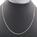 14KT Yellow and Rose Gold 1.6mm Wide 20" Mariner Chain Necklace - 2.90 Grams