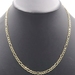 Classic 14KT Yellow Gold 4.4mm Wide Figaro Chain Necklace 20" - 11.76 Grams