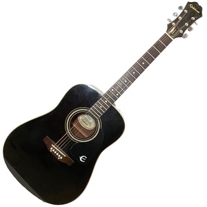 Epiphone PR-100 Black Finish Acoustic Guitar