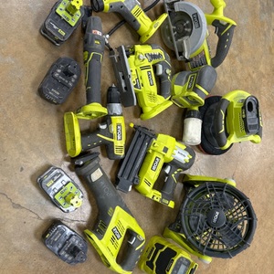 Ryobi 11 Piece 18V Lithium Ion Combo Kit