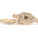 Le Vian 1.27 ctw Chocolate & Champagne Round Diamond 14KT Rose Gold Wedding Set