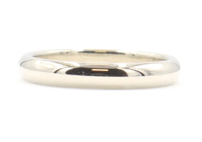 ArtCraved 14KT White Gold 3.5mm Classic Wedding Band Ring Size 9 - 4.57 Grams