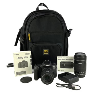 Canon EOS 77D DSLR Camera with 18-135mm USM Lens and Accessories