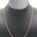 Classic High Shine 14KT Yellow Gold 1.9mm Thin Rope Chain Necklace 18" - 5.58g