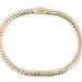 14KT Yellow Gold 5.3mm Wide Tight Curb Link Chain 8 1/4" Solid Bracelet 15.9g