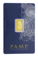 Assorted PAMP and Valcambi Suisse 2.5 Gram Gold Bars 999.9