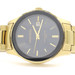 Armitron 20/5374GP Men's Watch Quartz Gold Black Tone 40mm 