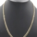 High Shine 10KT Yellow Gold 5.9mm Wide Classic Curb Chain Necklace 23" - 23.0g