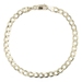 Concave 10KT Yellow Gold 5mm Classic Curb Link Chain Bracelet 8.5" Midas - 4.83g
