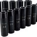CRAFTSMAN Impact Socket Set, Metric, 1/2-Inch Drive, Deep Impact Sockets, 