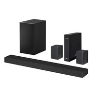LG SP7R 7.1 Channel High Res Audio Sound Bar with Rear Speaker Kit 