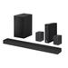 LG SP7R 7.1 Channel High Res Audio Sound Bar with Rear Speaker Kit 
