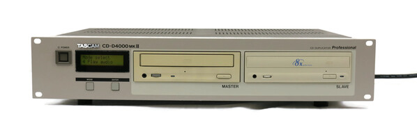 Tascam CD-D4000 MK II Rack-Mounted CD Duplicator