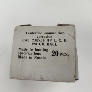 Vintage Russian 7.62x39 *CORRISIVE*