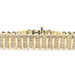 6.00 ctw Round Diamond 10KT Yellow Gold Women's 5 Row Tennis Bracelet 7 1/4" 23g