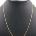 Classic 22" Long 1.2mm Wide 10KT Yellow Gold Snake Chain Necklace by R&B - 5.4g