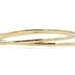 Women's Estate 14KT Yellow Gold 2.6mm Classic Double Bangle Bracelets 8" - 4.52g