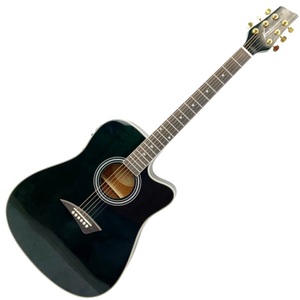 Kona K2 TBL  Dark Green Finish Acoustic-Electric Guitar