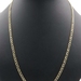 10KT Yellow Gold 4.1mm Wide Cuban Link Chain Necklace 24" - 6.32 Grams by RB