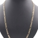Classic 10KT Yellow Gold 5.7mm Hollow Figaro Chain Necklace 26.5" GND - 9.67g